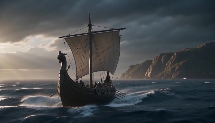 Along the coasts of the north